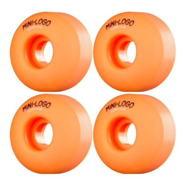 Колеса для cкейтборда MINI LOGO Mini Logo C-Cut Orange 52мм 101A 2020 842357110366, цвет оранжевый - фото 1