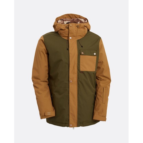 Куртка для сноуборда мужская BILLABONG ARCADE Jacket Olive, фото 1