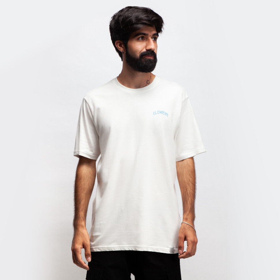 фото Футболка element peanuts emerge ss off white 2021
