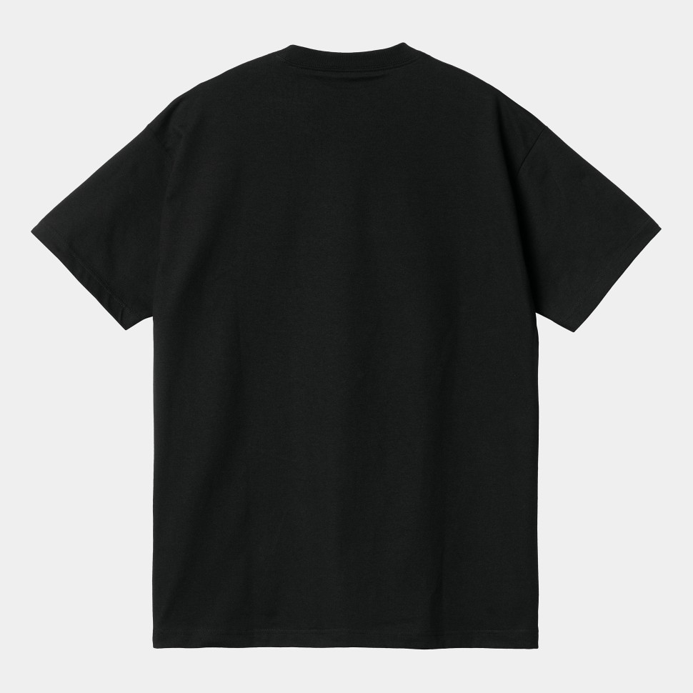 Футболка CARHARTT WIP S/S Strange Screw T-Shirt Black фото 2