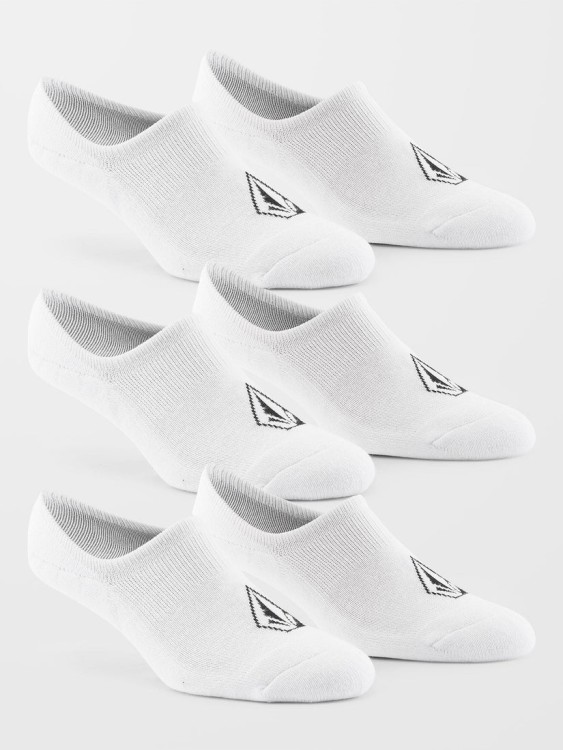 Носки VOLCOM Stones Nshw Sock 3Pk SS25 White, фото 1