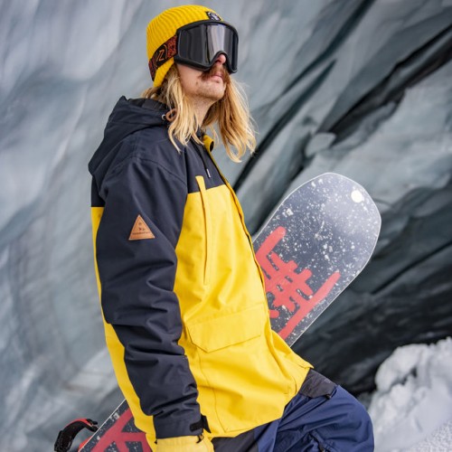 Куртка для сноуборда мужская HORSEFEATHERS Cordon Atrip Jacket Lemon 2020, фото 4