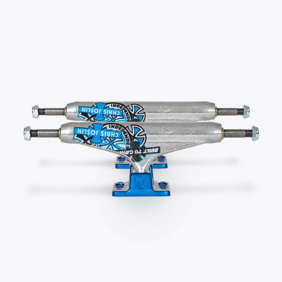

Подвески для скейтборда INDEPENDENT Stage 11 Forged Hollow Chris Joslin Silver Blue 149 мм