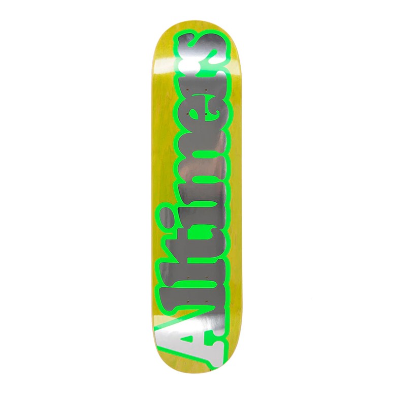 фото Дека для скейтборда alltimers lime broadway lime 8 дюйм 2022