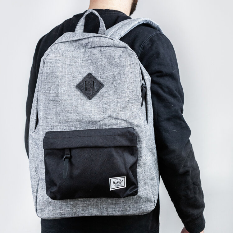 Рюкзак HERSCHEL Heritage Raven Crosshatch/Black 21.5L 2020, фото 1