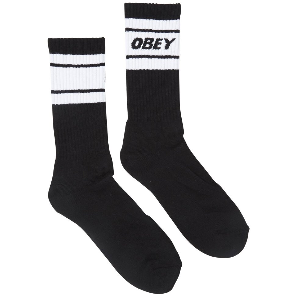 фото Носки obey cooper deuce socks black / white 2021
