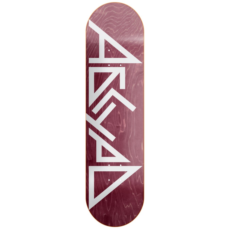 Дека для скейтборда АБСУРД Woodred Logo 8.125 X 31.5 дюйм 2023