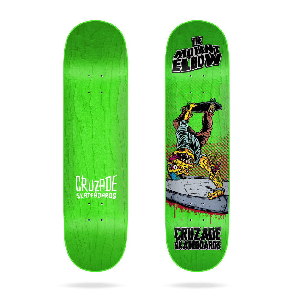 фото Дека для скейтборда cruzade the mutant elbow deck 8.5 дюймов 2021