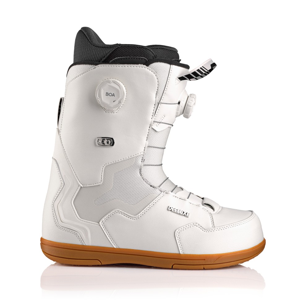 Ботинки для сноуборда женский DEELUXE Id Dual Boa White 2024 9008312458367, размер 6 - фото 1