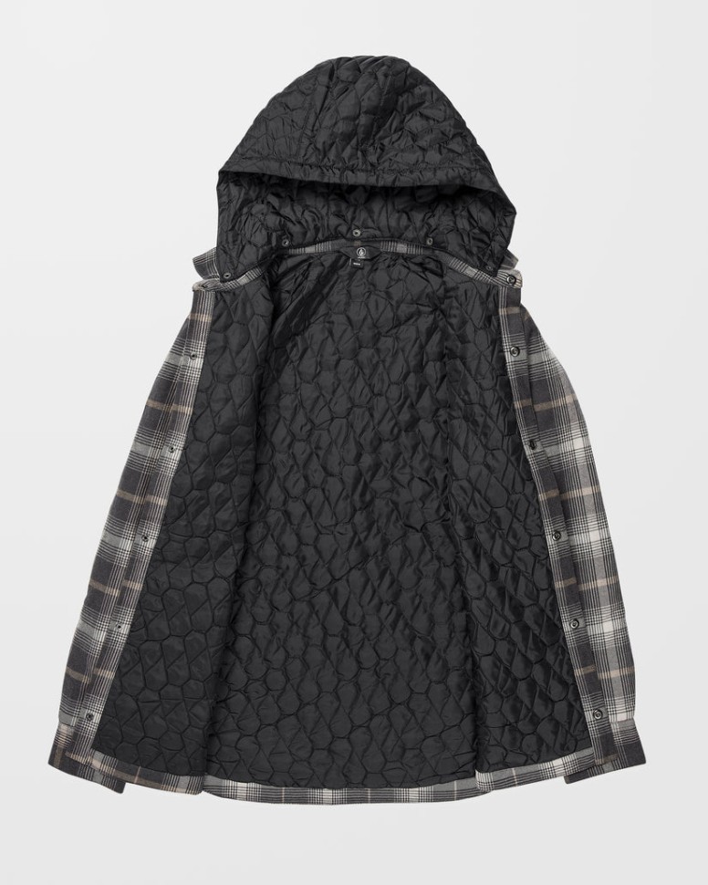 Куртка VOLCOM Ins Riding Flannel FW25 Stone фото 4
