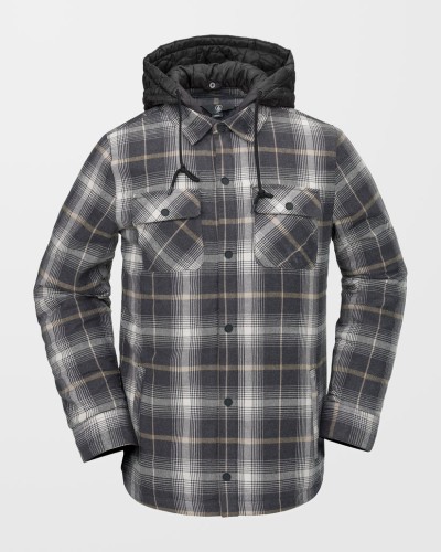 Куртка VOLCOM Ins Riding Flannel FW25 Stone, фото 1