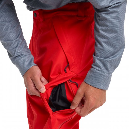 Штаны для сноуборда мужские BURTON M Gore-Tex Vent Pant Flame Scarlet 2020, фото 5