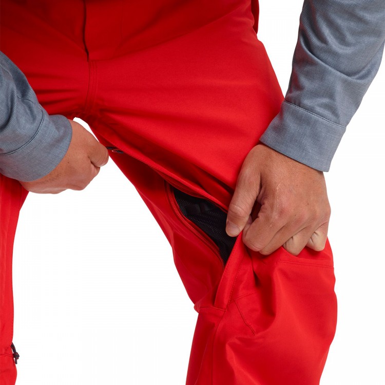 Штаны для сноуборда мужские BURTON M Gore-Tex Vent Pant Flame Scarlet 2020, фото 6