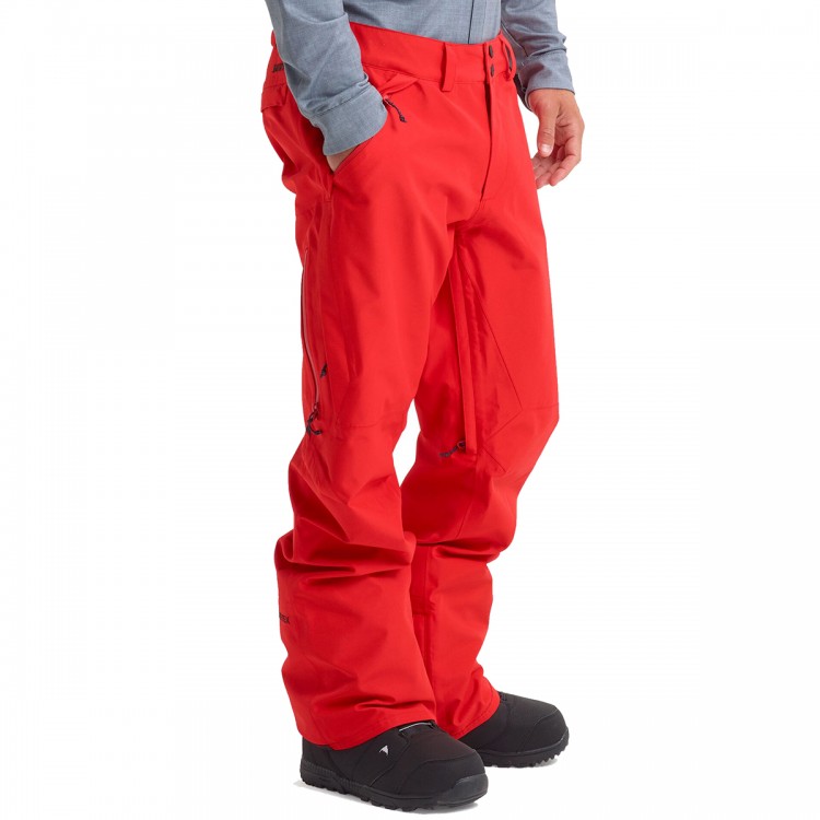 Штаны для сноуборда мужские BURTON M Gore-Tex Vent Pant Flame Scarlet 2020, фото 1