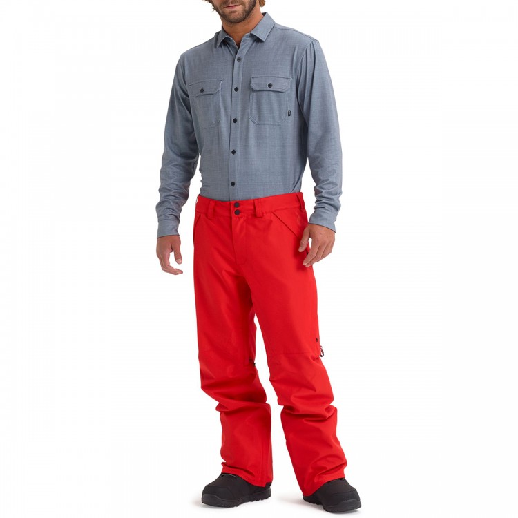 Штаны для сноуборда мужские BURTON M Gore-Tex Vent Pant Flame Scarlet 2020, фото 3
