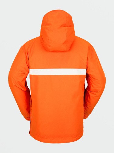 Куртка горнолыжная VOLCOM Longo Pullover Orange Shock 2023, фото 2