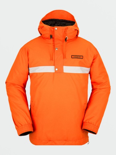 Куртка горнолыжная VOLCOM Longo Pullover Orange Shock 2023, фото 1
