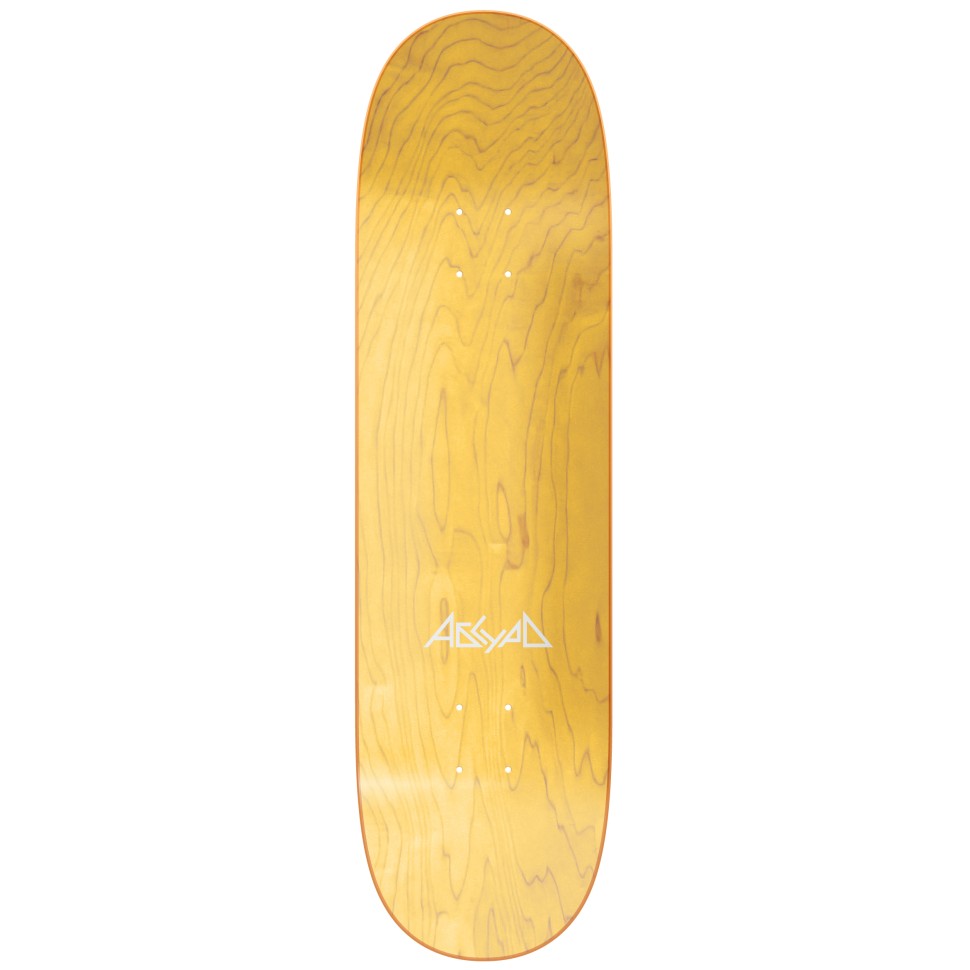 Дека для скейтборда АБСУРД Yellow Logo  8.5 X 31.75 дюйм 2023 фото 2