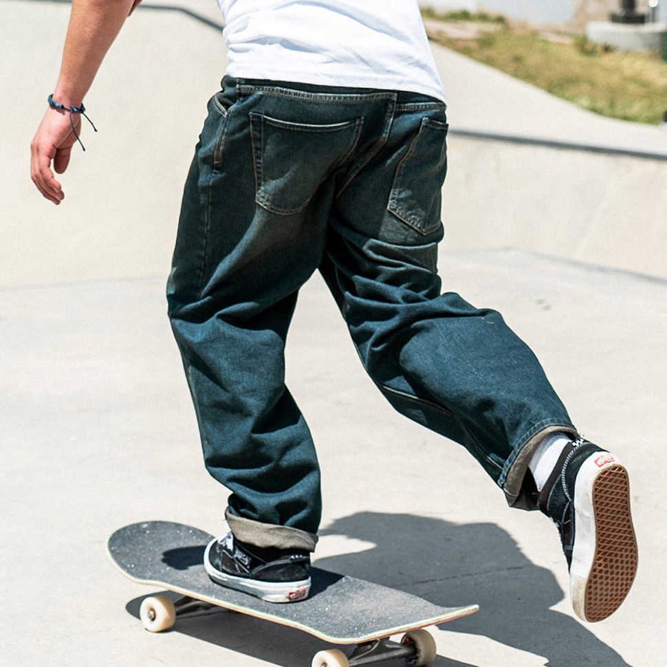 Джинсы VOLCOM Billow Denim Old Blackboard фото 2