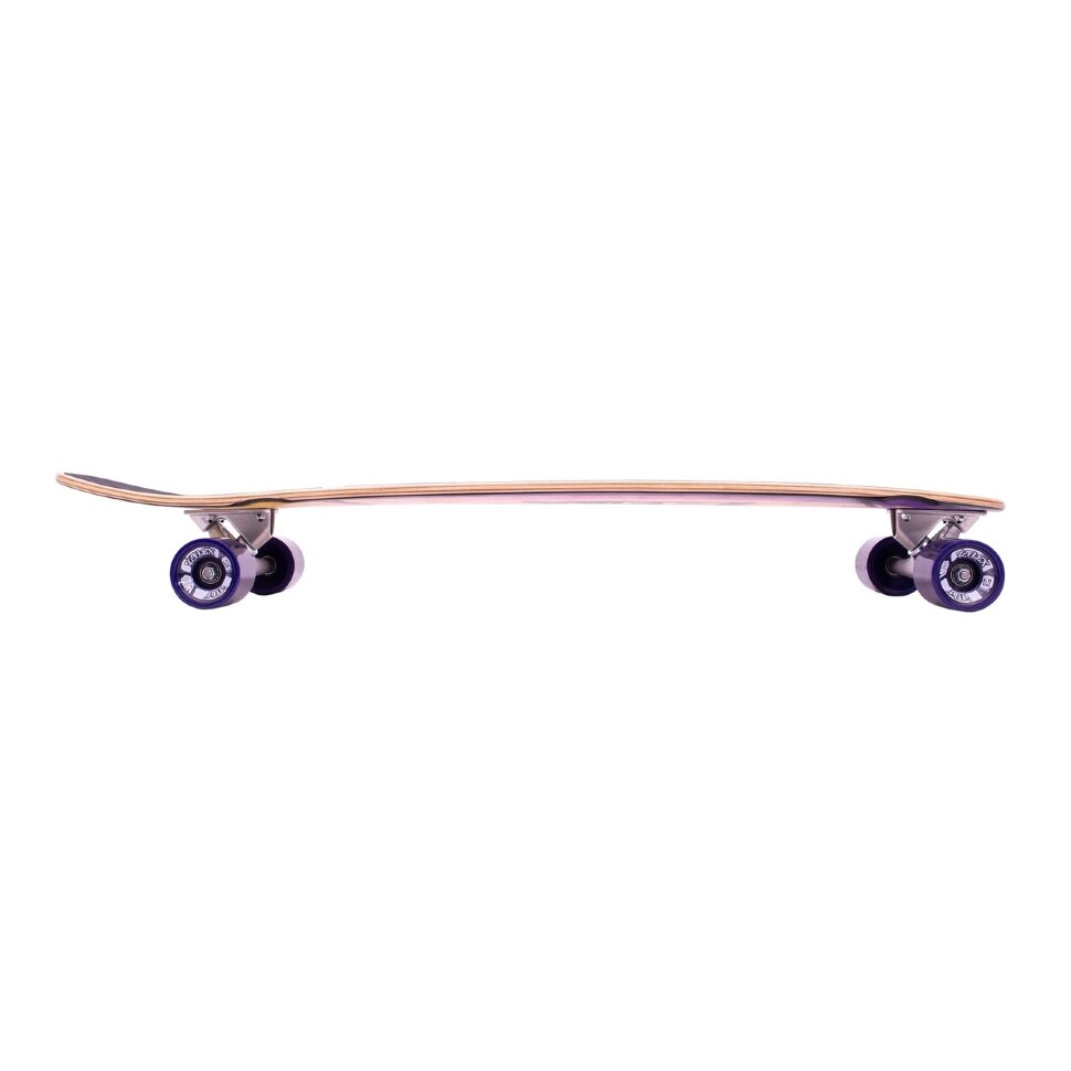 фото Комплект лонгборд z-flex zfx comp - roundtail pop purple fade 2021
