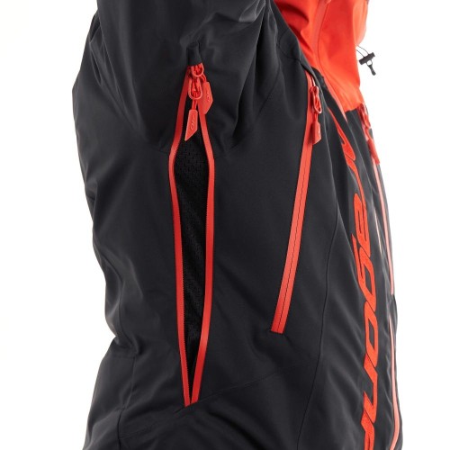 Комбинезон горнолыжный мужской DRAGONFLY Gravity Premium Black Red 2024, фото 11