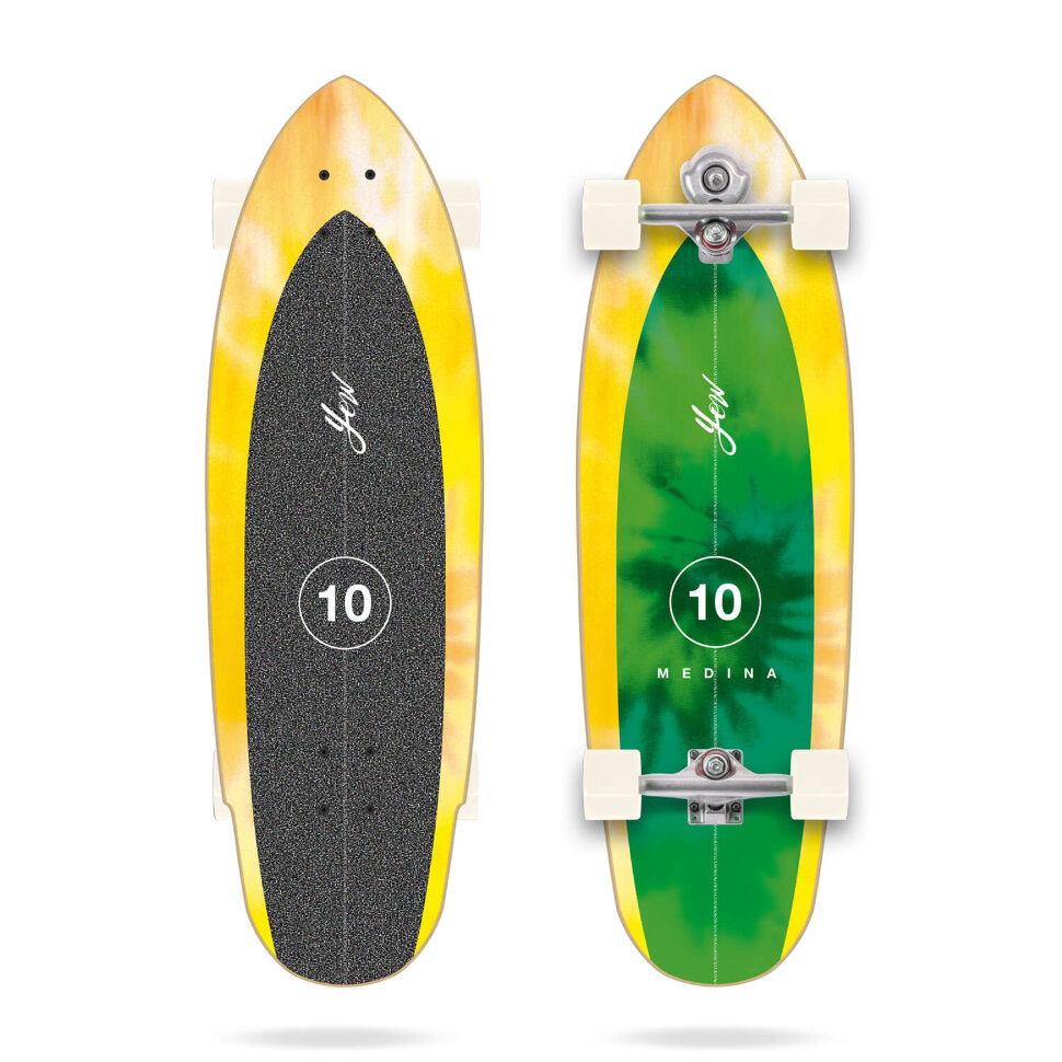 Лонгборд комплект YOW Medina Dye Signature Series Surfskate  2021 8433975140013 - фото 1