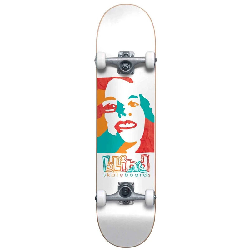 Скейтборд комплект BLIND Psychedelic Girl Fp Premium White 7.75 2021 194521025304 - фото 1