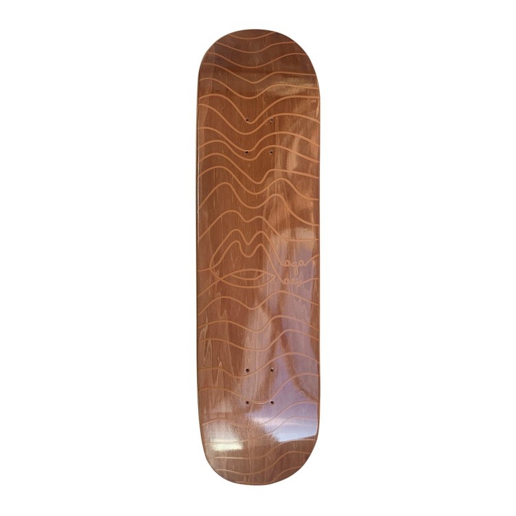 Дека Для Скейтборда MAGAMAEV Wavy Brown Deck SS24 8.25X31.7, фото 1