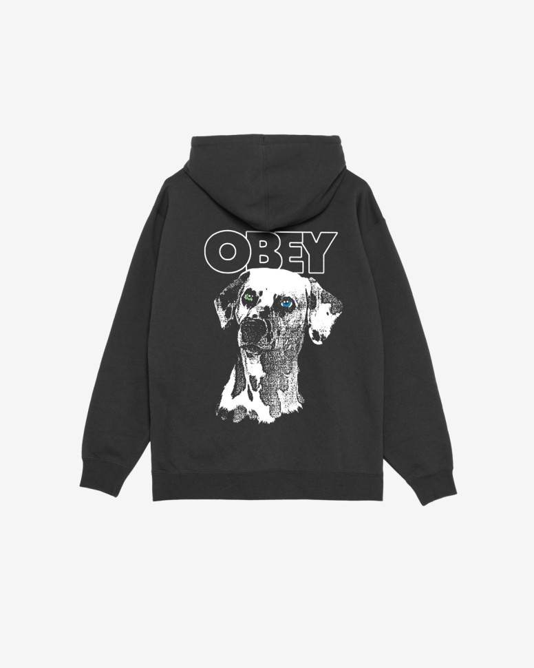 Худи OBEY Obey Dalmation FW25 Black фото 2