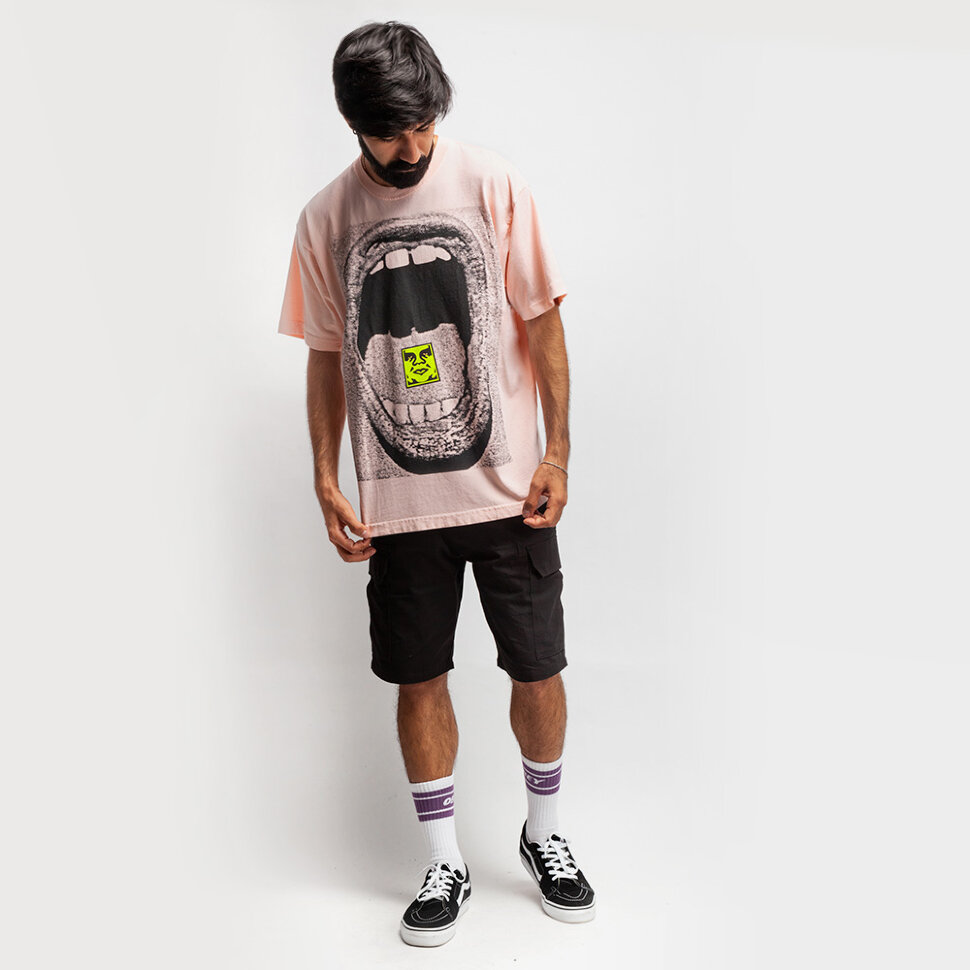 фото Футболка obey scream putty 2021
