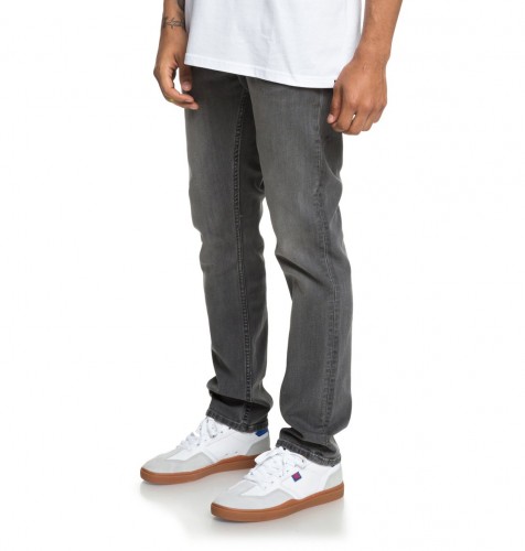 Джинсы DC SHOES Worker Straight M Medium Grey, фото 3
