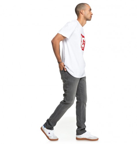 Джинсы DC SHOES Worker Straight M Medium Grey, фото 5