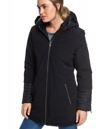 Куртка ROXY Snowescape J True Black, фото 3