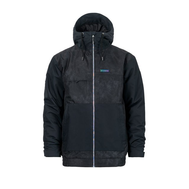 Куртка для сноуборда мужская HORSEFEATHERS Willis Eiki Jacket Black Haze 2020, фото 1