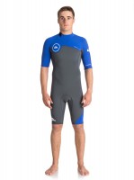 Гидрокостюм мужской QUIKSILVER 22 Syn Bz Ss Gun Metal/ Hv Royal/ White Гидрокостюм мужской QUIKSILVER 22 Syn Bz Ss Gun Metal/ Hv Royal/ White