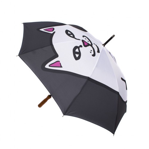 Зонтик RIPNDIP Lord Nermal Umbrella Black, фото 4