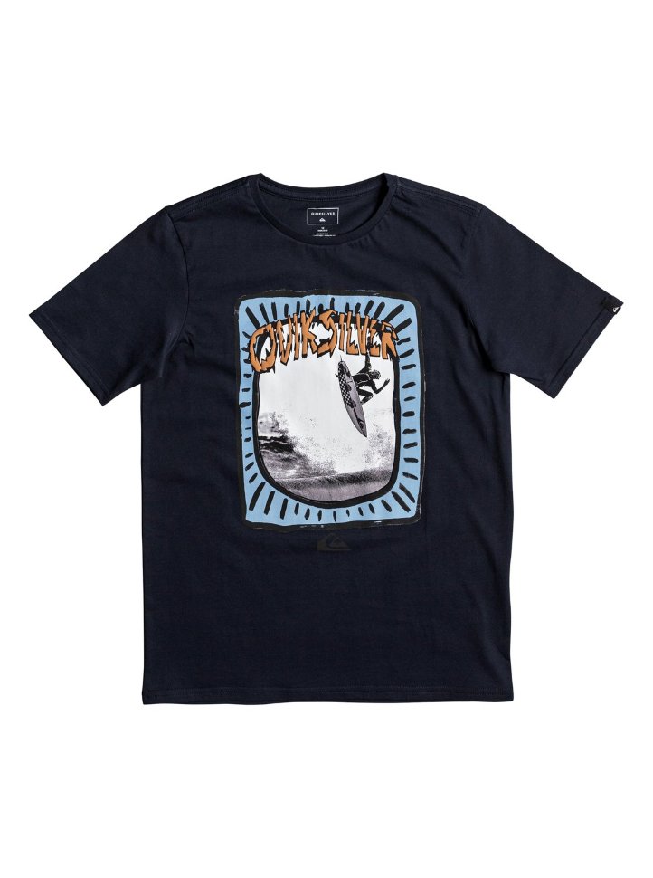 

Футболка для мальчиков-подростков QUIKSILVER Ss Hulu Pena Y B Navy Blazer, Синий