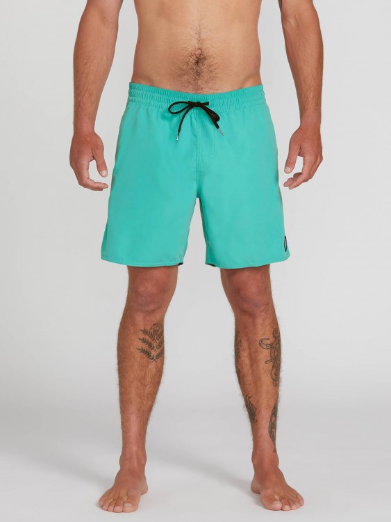 Шорты VOLCOM Lido Solid Trunk 16 Mysto Green 2020, фото 1