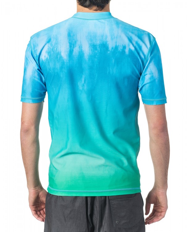 Лайкра RIP CURL Corpo Faded Uv Tee Aqua, фото 2