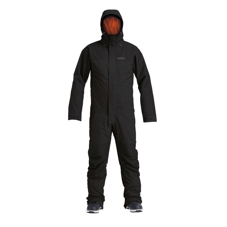 Комбинезон для сноуборда мужской AIRBLASTER Insulated Freedom Suit Black 2024, фото 1