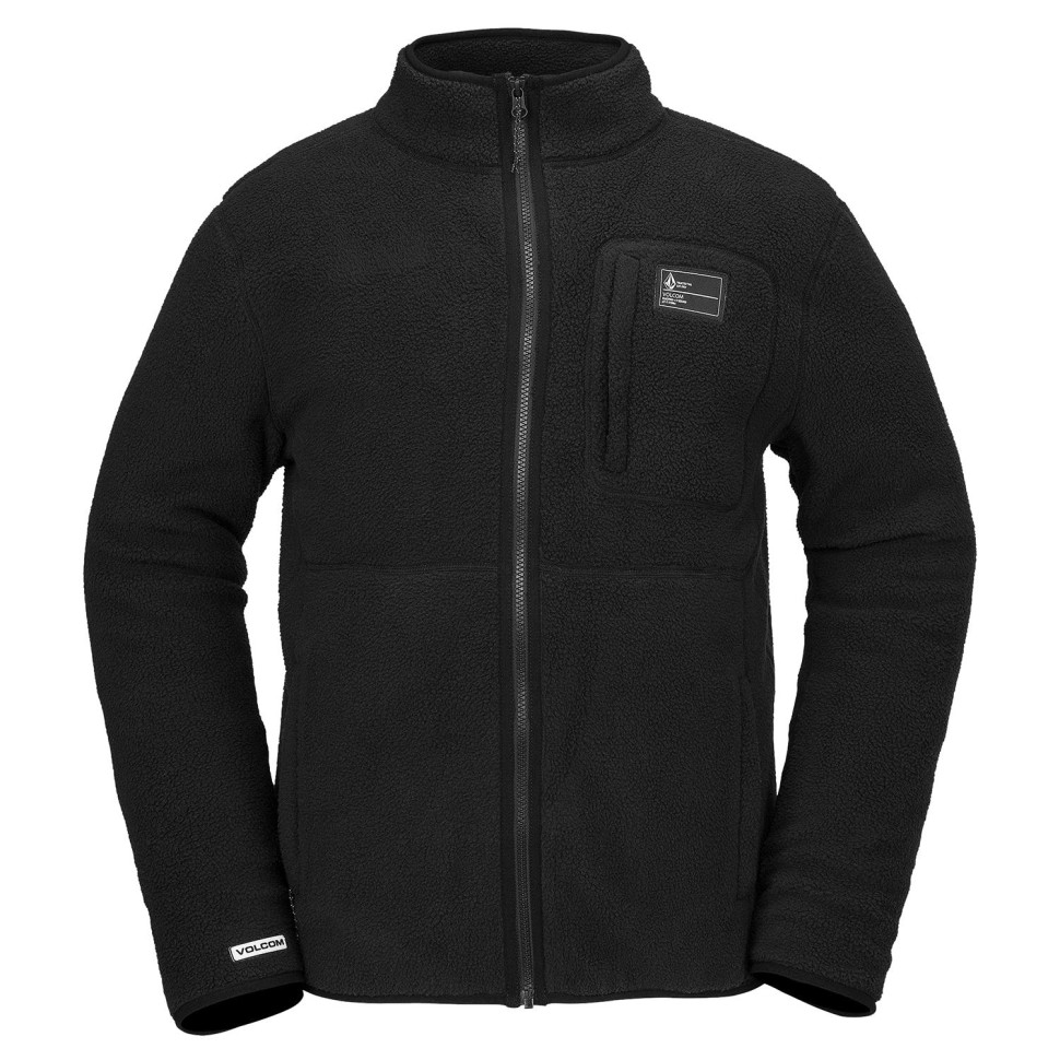 Флисовая толстовка VOLCOM Fleecer Full Zip FW25 Black