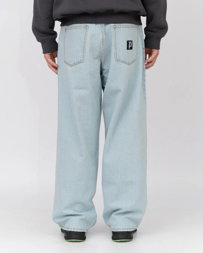 Джинсы POSTAMENTS Lucky FW25 Light Blue, фото 2