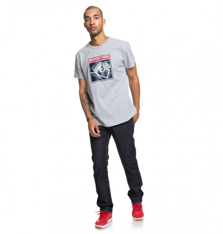 Джинсы DC SHOES Worker Straight M Indigo Rinse, фото 5
