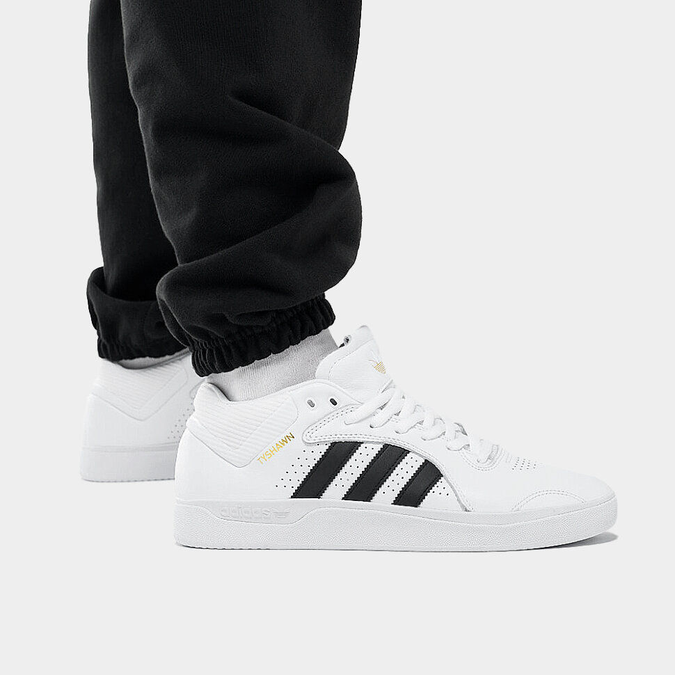 фото Кеды adidas tyshawn ftwwht/cblack/ftwwht 2022