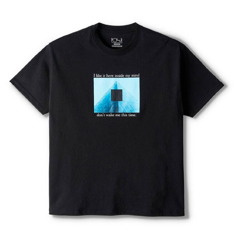 Футболка POLAR SKATE CO. I Like It Here Tee Black 2020, фото 1