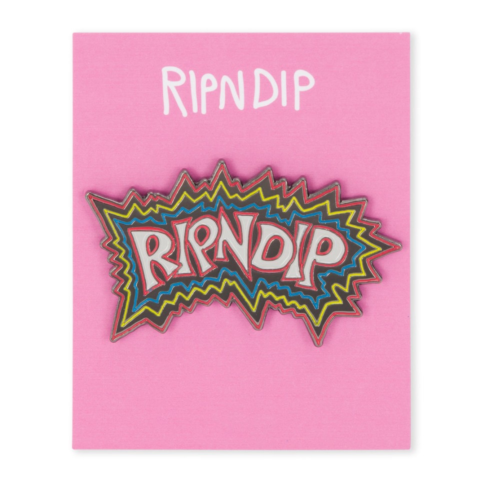 Значок RIPNDIP Big Pussy Energy Pin Multi 2000000766508 - фото 1