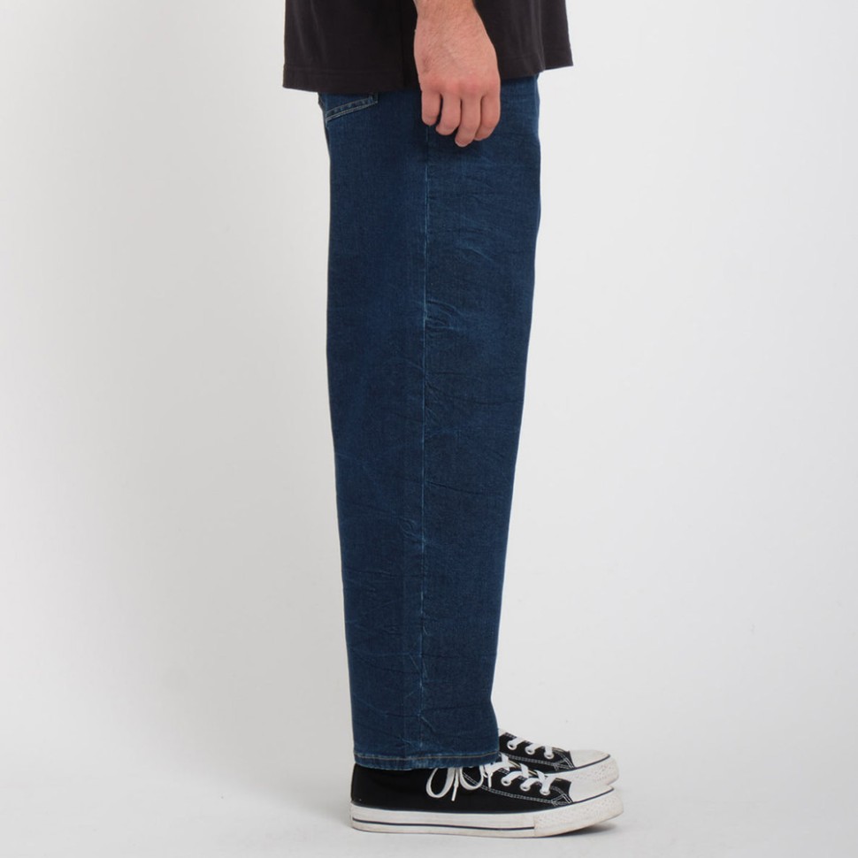Джинсы VOLCOM Billow Tapered Light Blue Acid фото 2