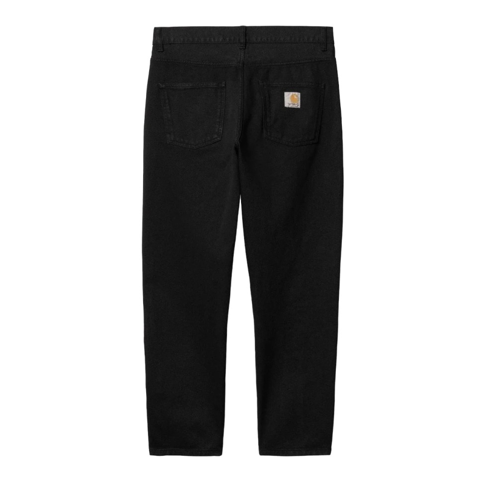 Джинсы CARHARTT WIP Newel Pant Black (Garment Dyed) фото 2