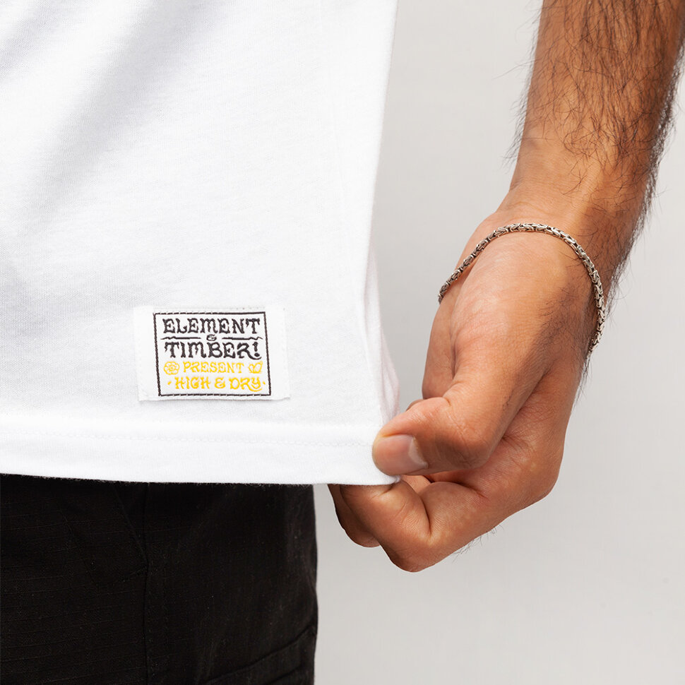 фото Футболка element nomadic ss optic white 2021