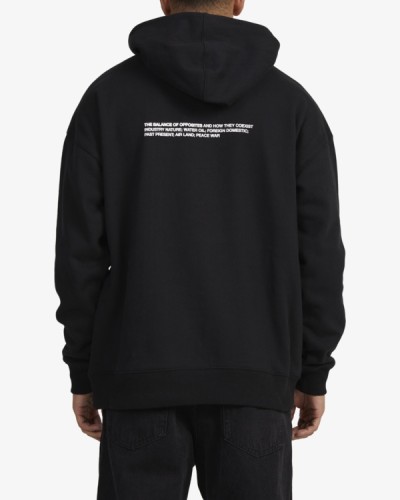 Худи RVCA Palm Tv Hoodie Rvca Black, фото 2